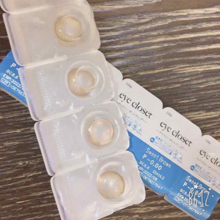 eye closet 1day SweetSeries "Girly"(アイクローゼットワンデースウィートシリーズ ガーリー)/EYE CLOSET/ワンデー(1DAY)カラコンを使ったクチコミ(2枚目)