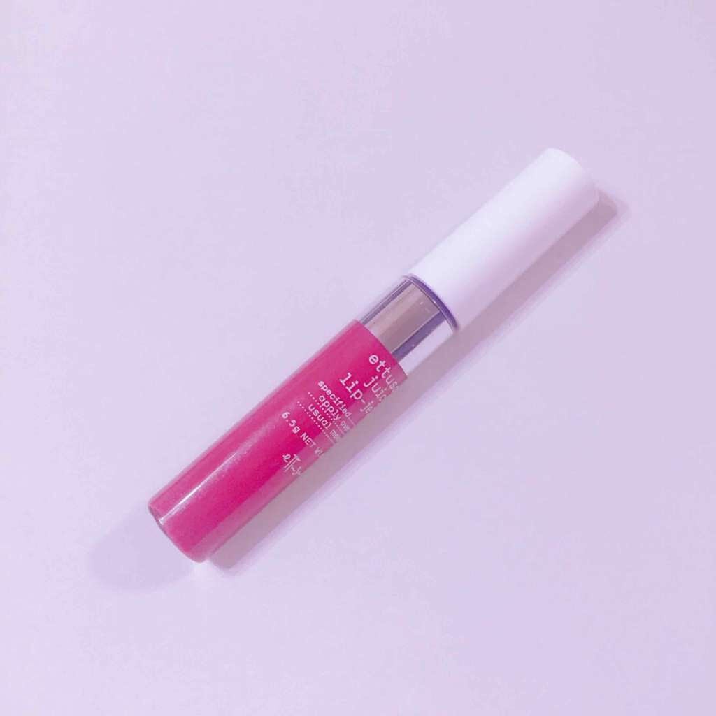 ジューシーリップジェル RD2 カシスレッド/ettusais/リップグロスを使ったクチコミ（1枚目）