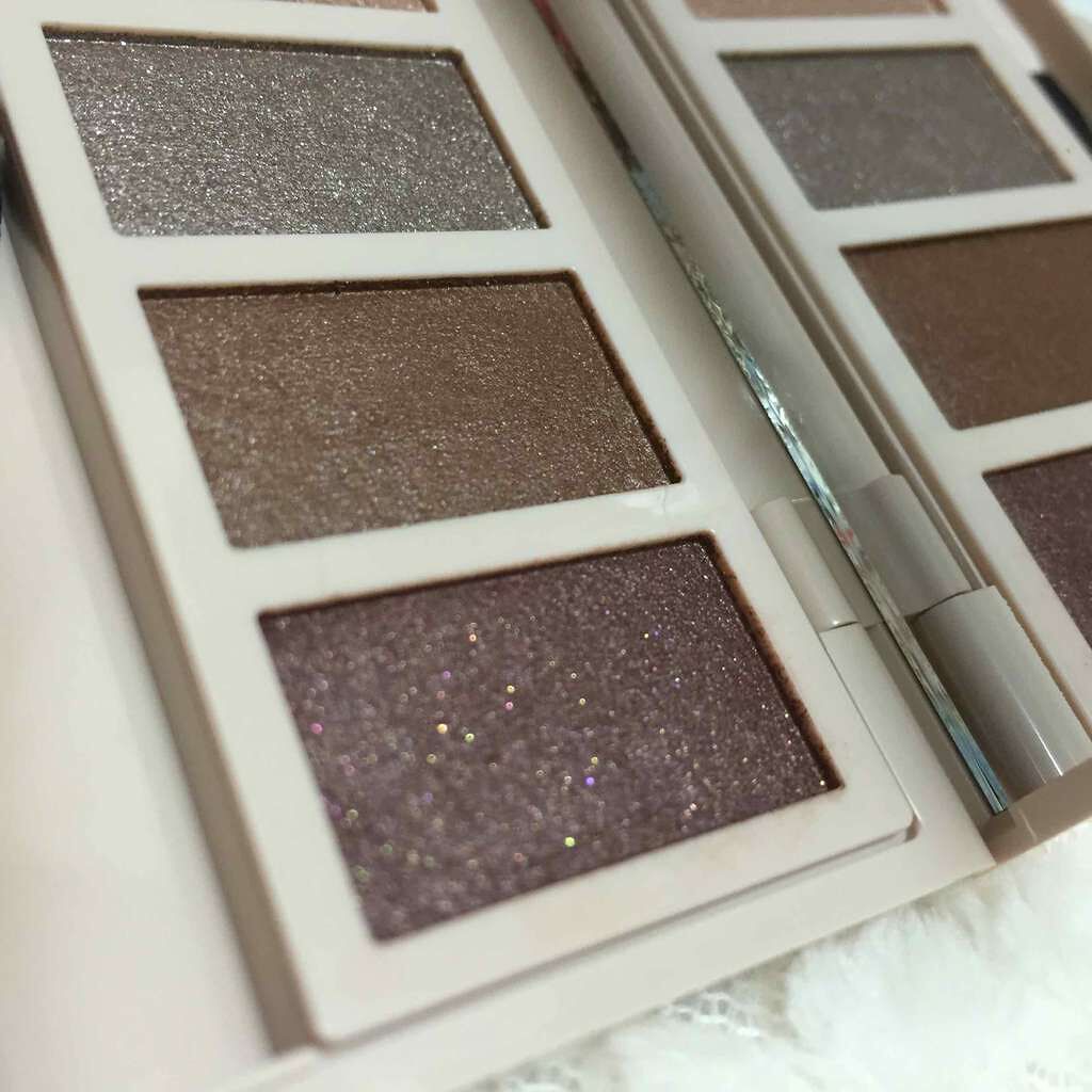 グラマラスヌード アイパレット (クリスマスコフレ 2017)/Visée/メイクアップキットを使ったクチコミ(4枚目)
