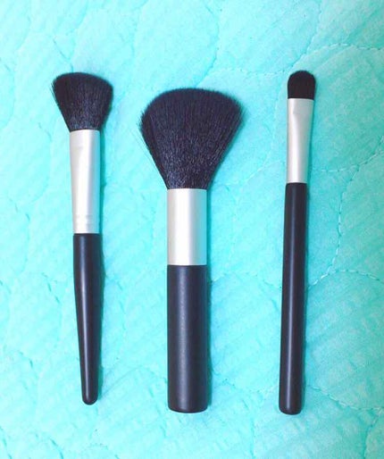 春姫 ファンデーションブラシ/DAISO/メイクブラシを使ったクチコミ(2枚目)