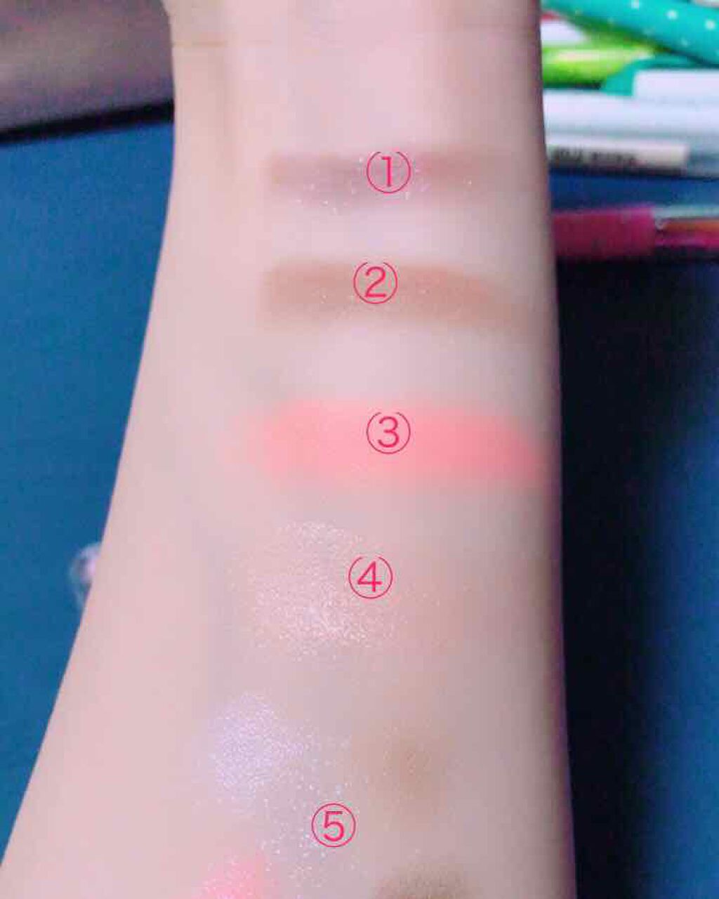 シマリングシャドウ/excel/ジェル・クリームアイシャドウを使ったクチコミ（2枚目）