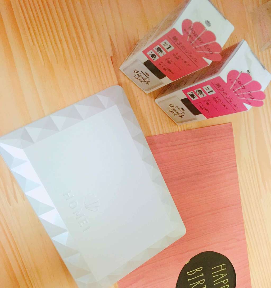 ウィークリージェル/HOMEI/ジェルネイルを使ったクチコミ（1枚目）