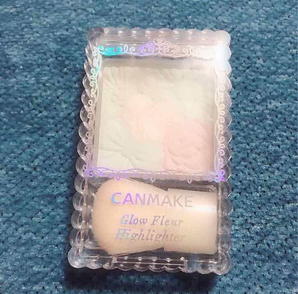 グロウフルールハイライター/キャンメイク/パウダーハイライトを使ったクチコミ（1枚目）