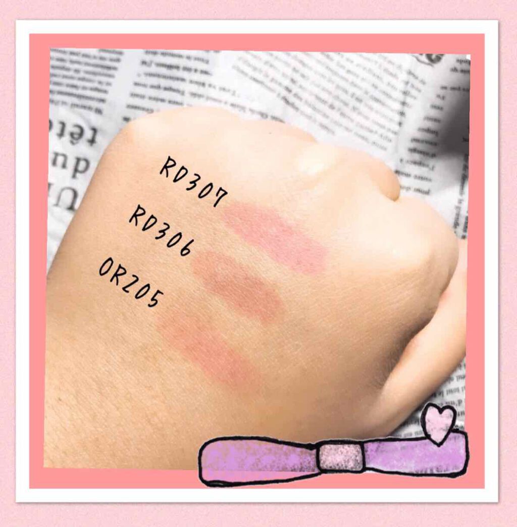 ディアダーリン ウォータージェルティント (アイスティント)/ETUDE/口紅を使ったクチコミ(3枚目)