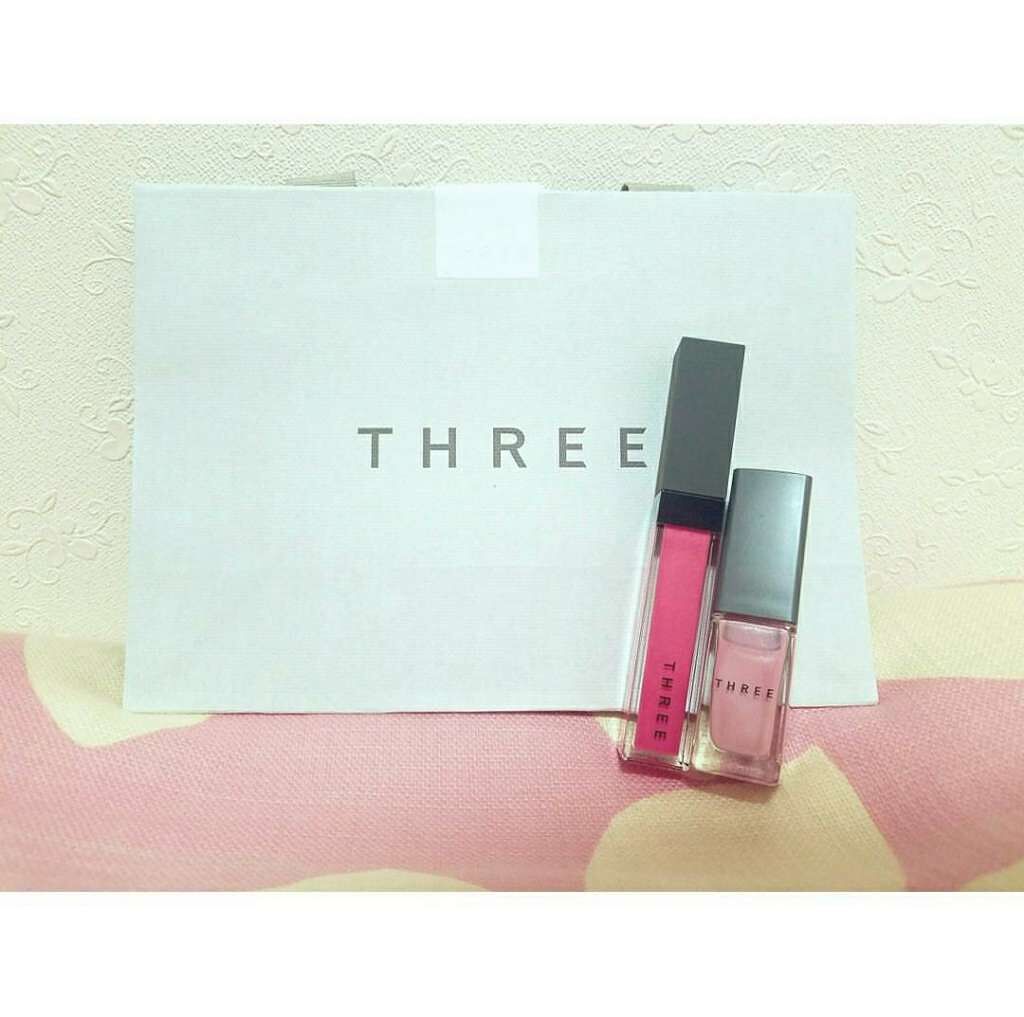 シマリング リップジャム/THREE/リップグロスを使ったクチコミ(1枚目)