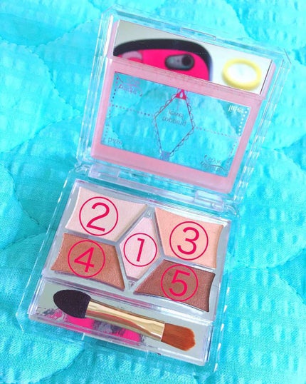 【旧品】パーフェクトスタイリストアイズ/キャンメイク/アイシャドウパレットを使ったクチコミ(2枚目)