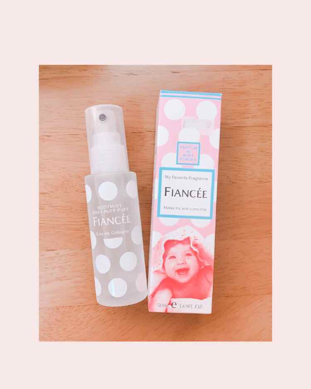 ボディミスト ベビーパフパフ/フィアンセ/香水(レディース)を使ったクチコミ(1枚目)