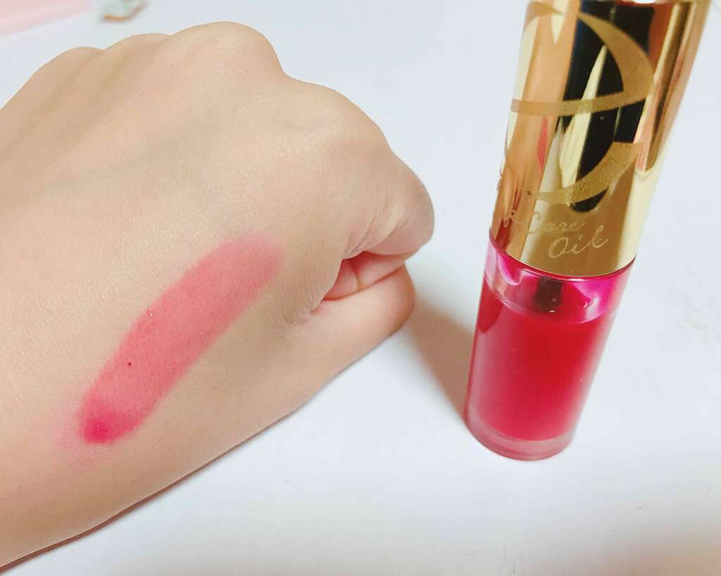 リップケアオイル/excel/リップグロスを使ったクチコミ(3枚目)