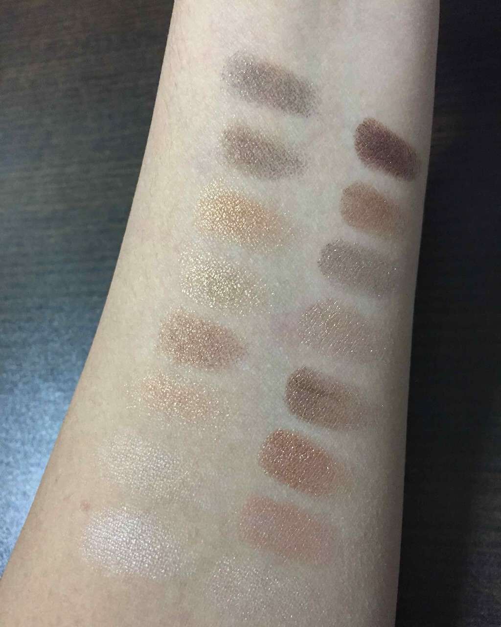 グラマラスヌード アイパレット (クリスマスコフレ 2017)/Visée/メイクアップキットを使ったクチコミ(3枚目)