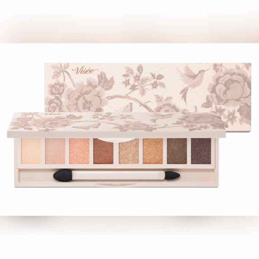 グラマラスヌード アイパレット (クリスマスコフレ 2017)/Visée/メイクアップキットを使ったクチコミ(3枚目)