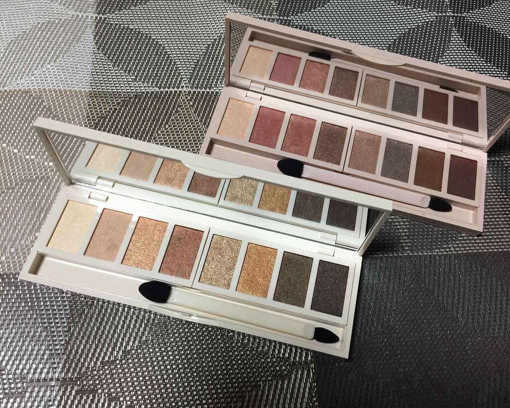 グラマラスヌード アイパレット (クリスマスコフレ 2017)/Visée/メイクアップキットを使ったクチコミ(2枚目)