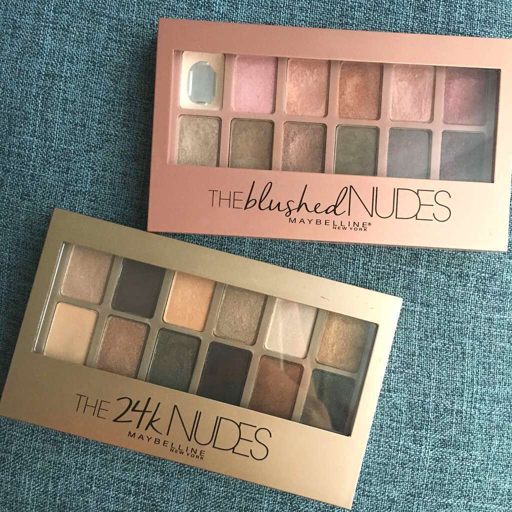 ヌードパレット ブラッシュド/MAYBELLINE NEW YORK/アイシャドウパレットを使ったクチコミ(1枚目)