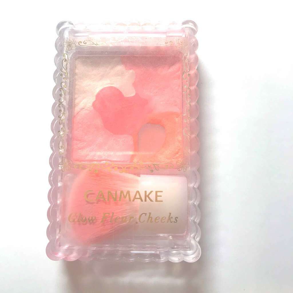 グロウフルールチークス/キャンメイク/パウダーチークを使ったクチコミ(1枚目)