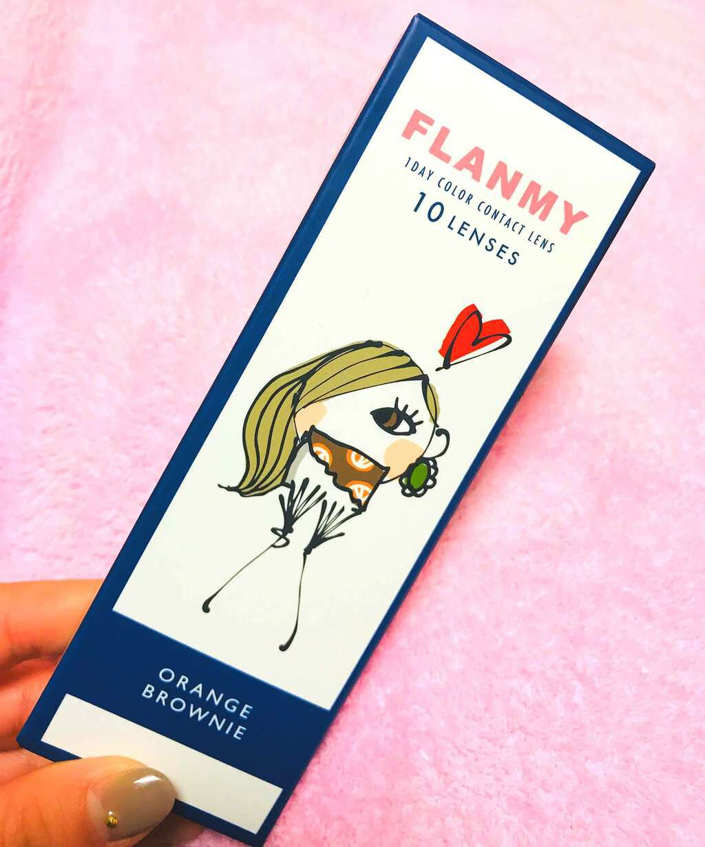FLANMY 1day/FLANMY/ワンデー（１DAY）カラコンを使ったクチコミ（1枚目）