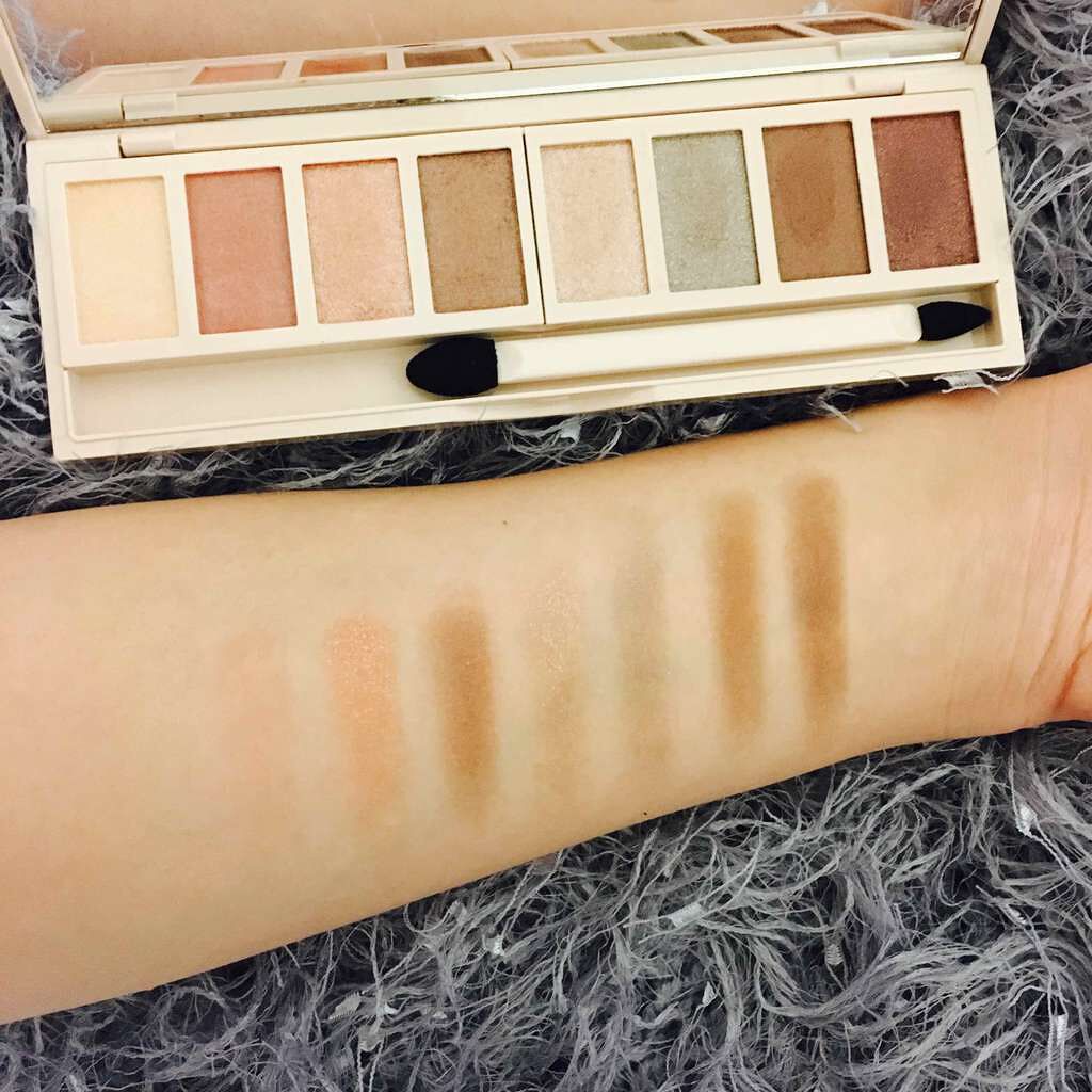 グラマラスヌード アイパレット (クリスマスコフレ 2017)/Visée/メイクアップキットを使ったクチコミ(4枚目)