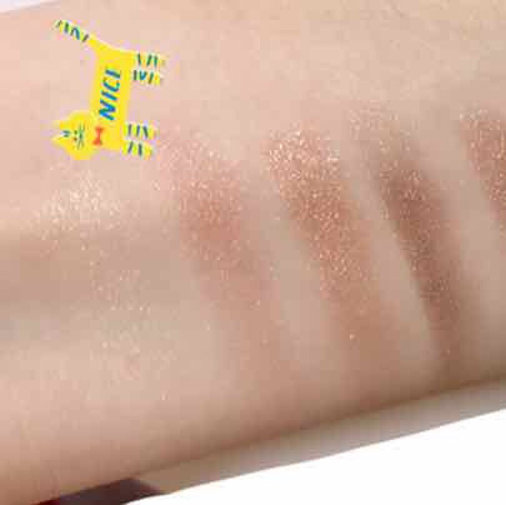 グラマラスヌード アイパレット (クリスマスコフレ 2017)/Visée/メイクアップキットを使ったクチコミ(3枚目)