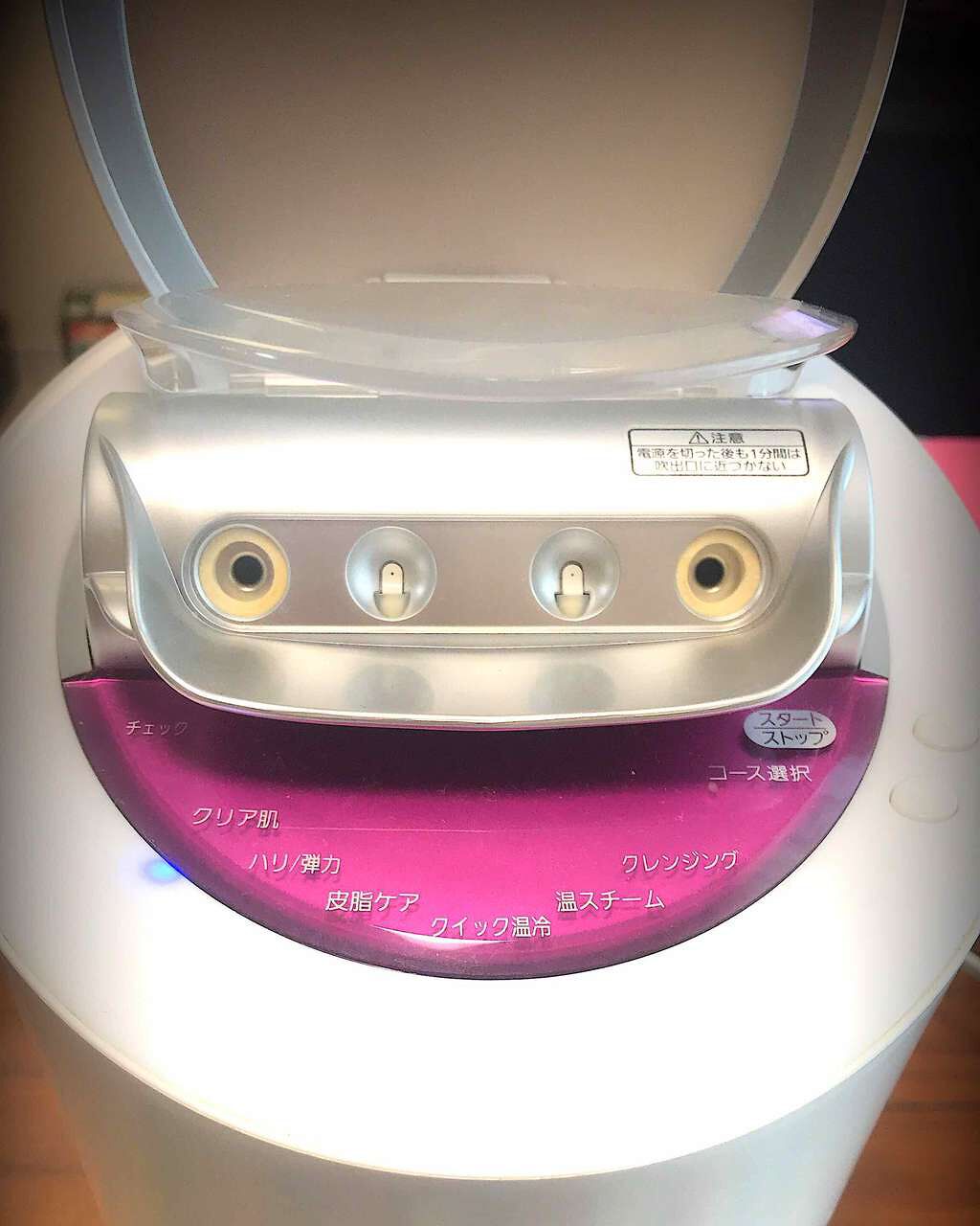 スチーマー ナノケア/Panasonic/美顔器・マッサージを使ったクチコミ（1枚目）