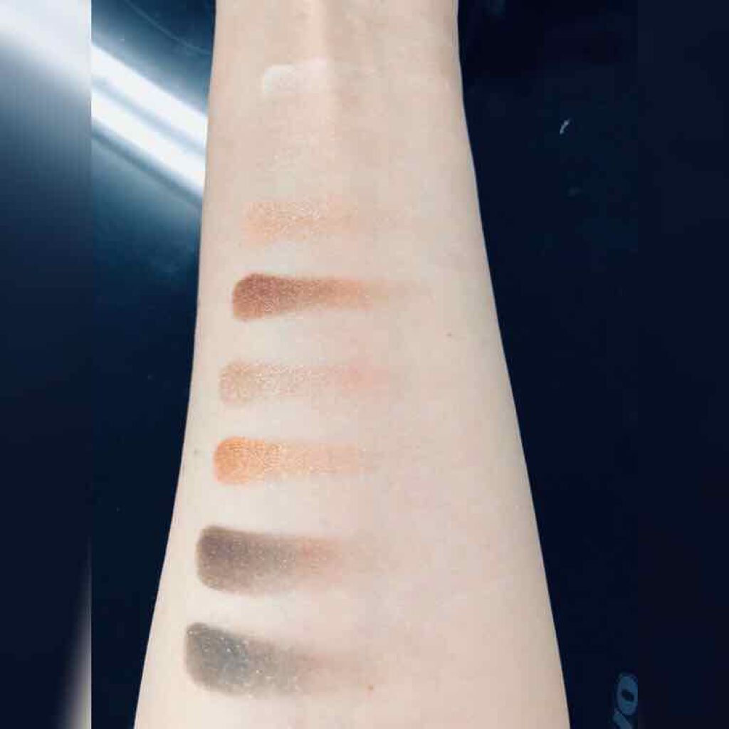 グラマラスヌード アイパレット (クリスマスコフレ 2017)/Visée/メイクアップキットを使ったクチコミ(4枚目)