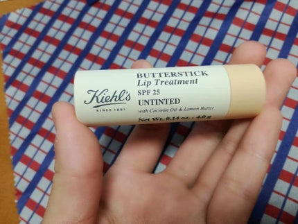 キールズ バタースティック リップ トリートメント/Kiehl's/リップケアを使ったクチコミ(2枚目)