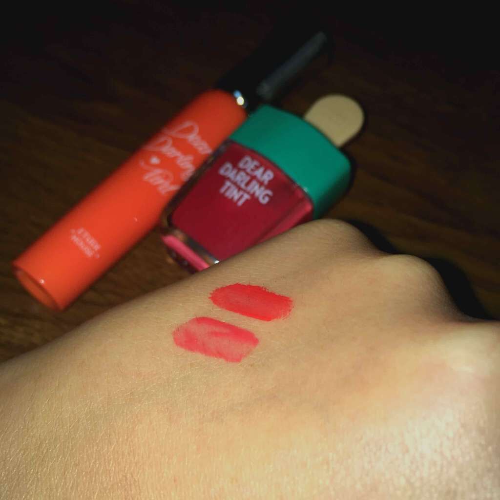 ディアダーリン オイルティント/ETUDE/リップグロスを使ったクチコミ(2枚目)