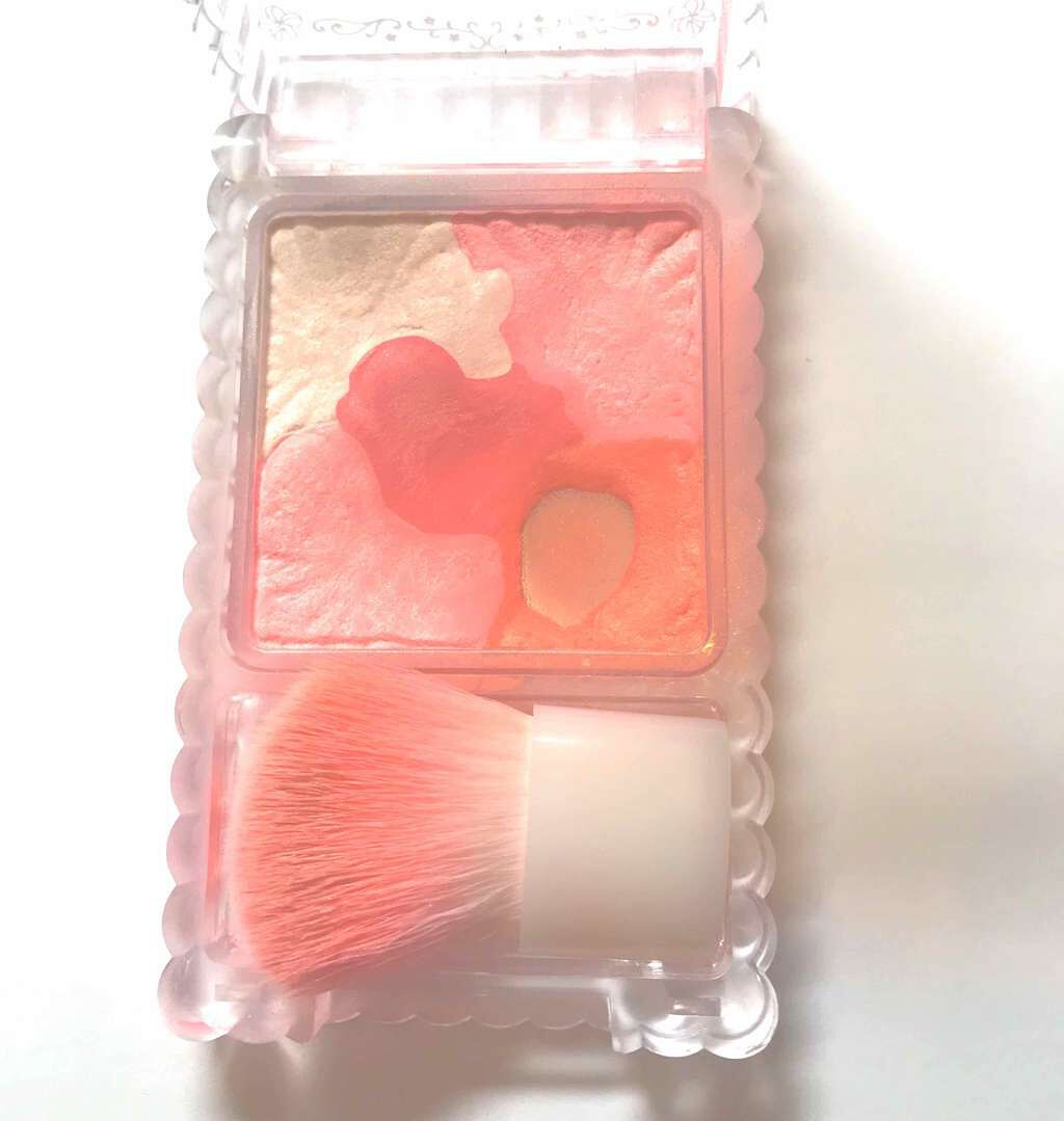 グロウフルールチークス/キャンメイク/パウダーチークを使ったクチコミ(2枚目)