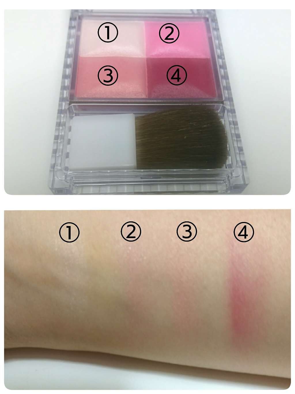 パーフェクトマルチアイズ/キャンメイク/アイシャドウパレットを使ったクチコミ(3枚目)