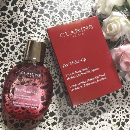 フィックス メイクアップ/CLARINS/ミスト状化粧水を使ったクチコミ(1枚目)