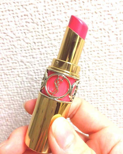 ルージュ ヴォリュプテ シャイン/YVES SAINT LAURENT BEAUTE/口紅を使ったクチコミ(1枚目)