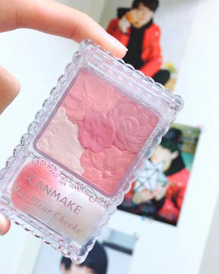 マットフルールチークス/キャンメイク/パウダーチークを使ったクチコミ(1枚目)