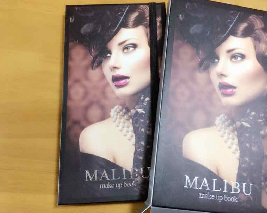 メイクアップブック/マリブビューティー/アイシャドウパレットを使ったクチコミ(1枚目)