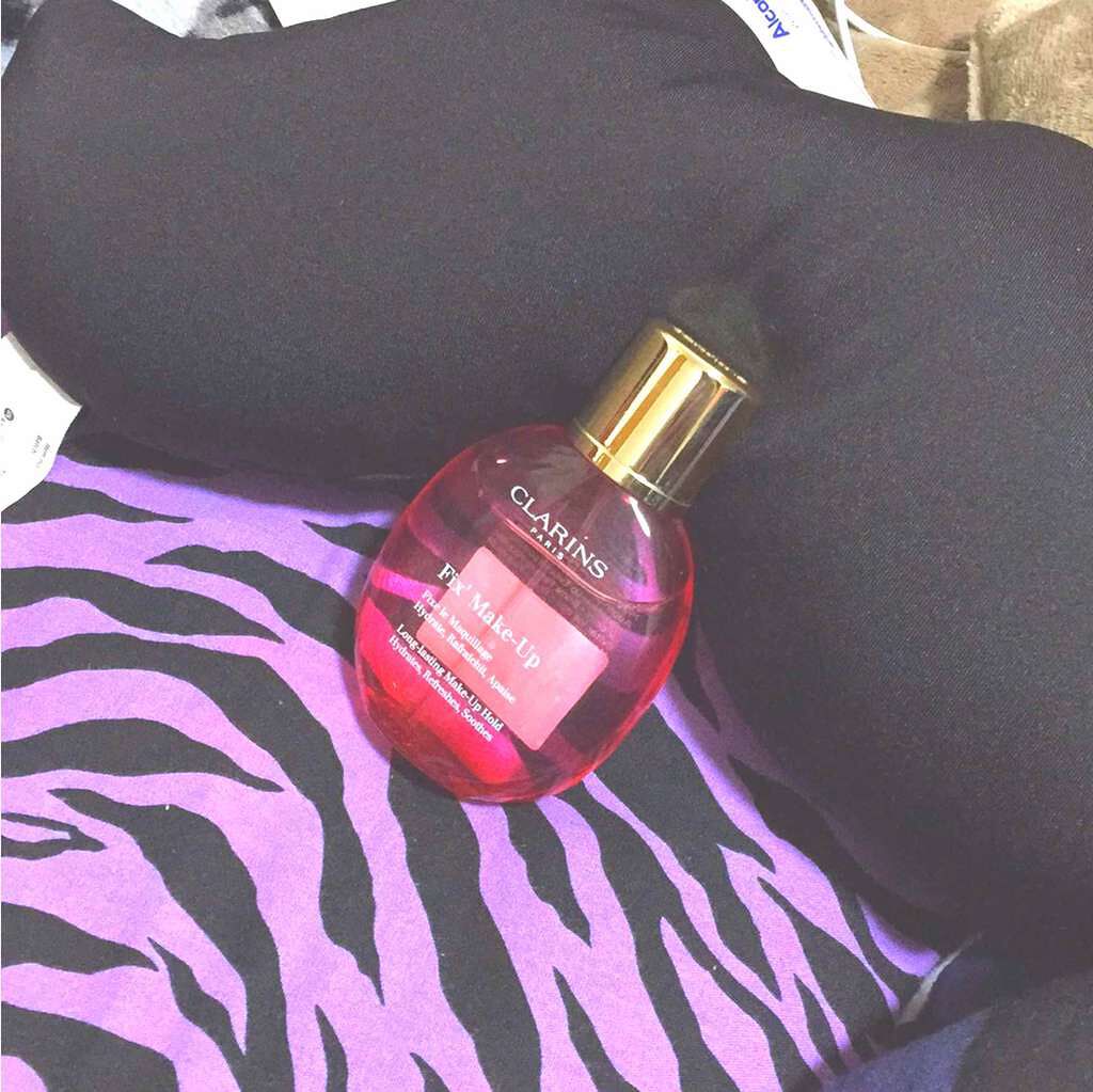 フィックス メイクアップ/CLARINS/ミスト状化粧水を使ったクチコミ（1枚目）
