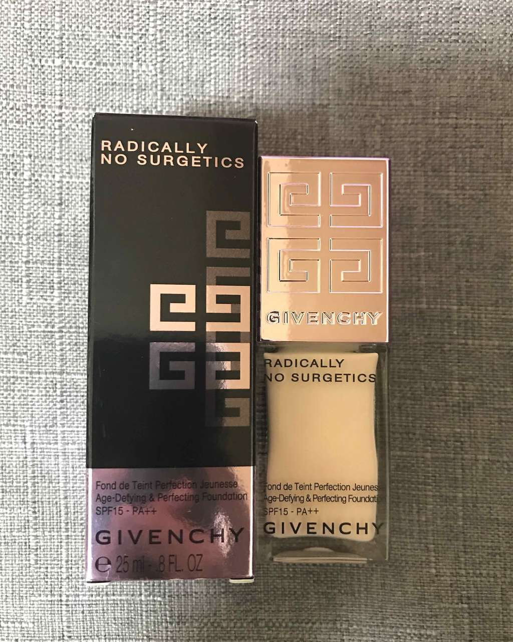 ラディカリー ノーサージェティクス　ファンデーション/GIVENCHY/リキッドファンデーションを使ったクチコミ（1枚目）