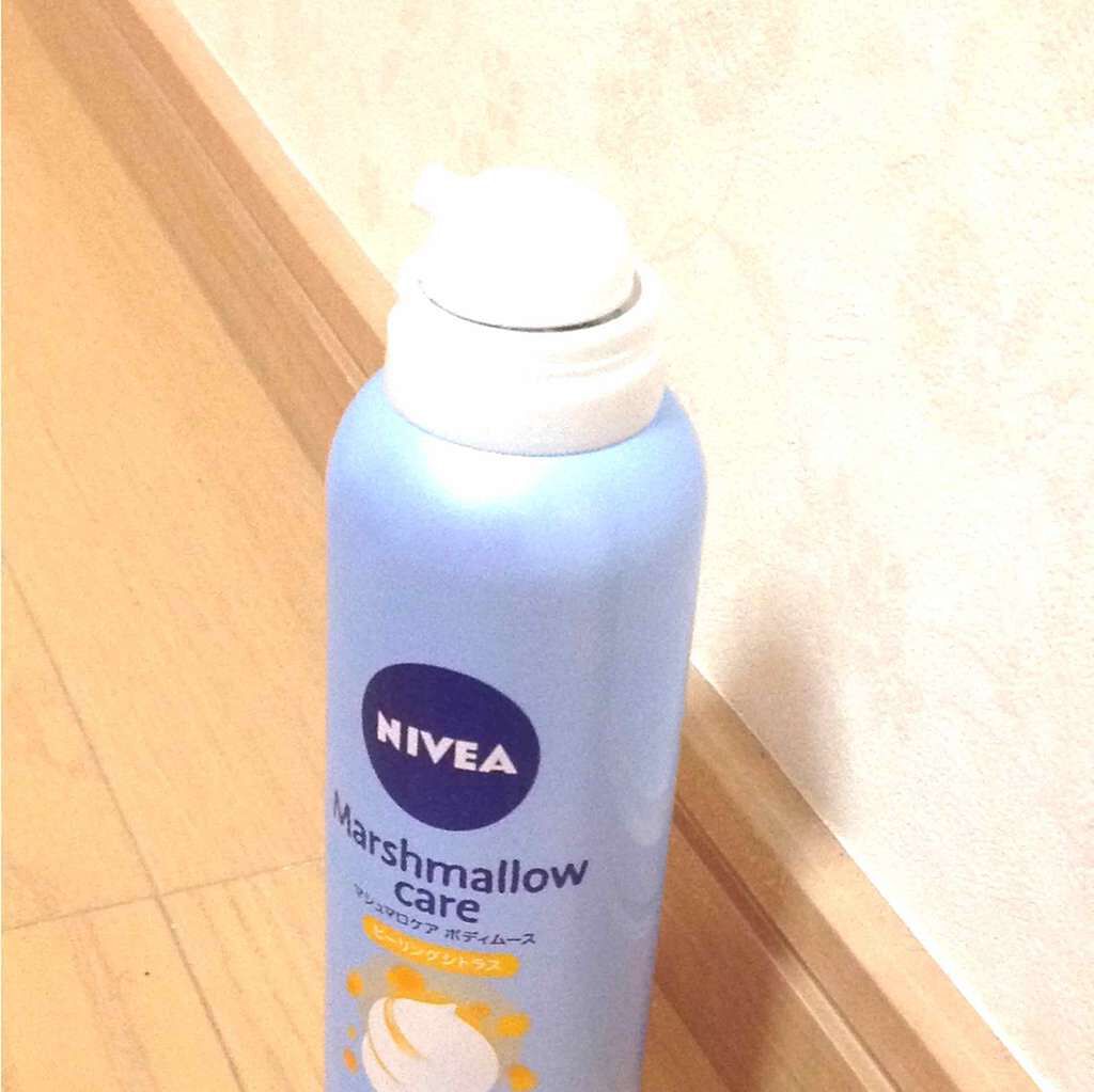 マシュマロケア ボディムース シルキーフラワー/ニベア/ボディローションを使ったクチコミ（1枚目）