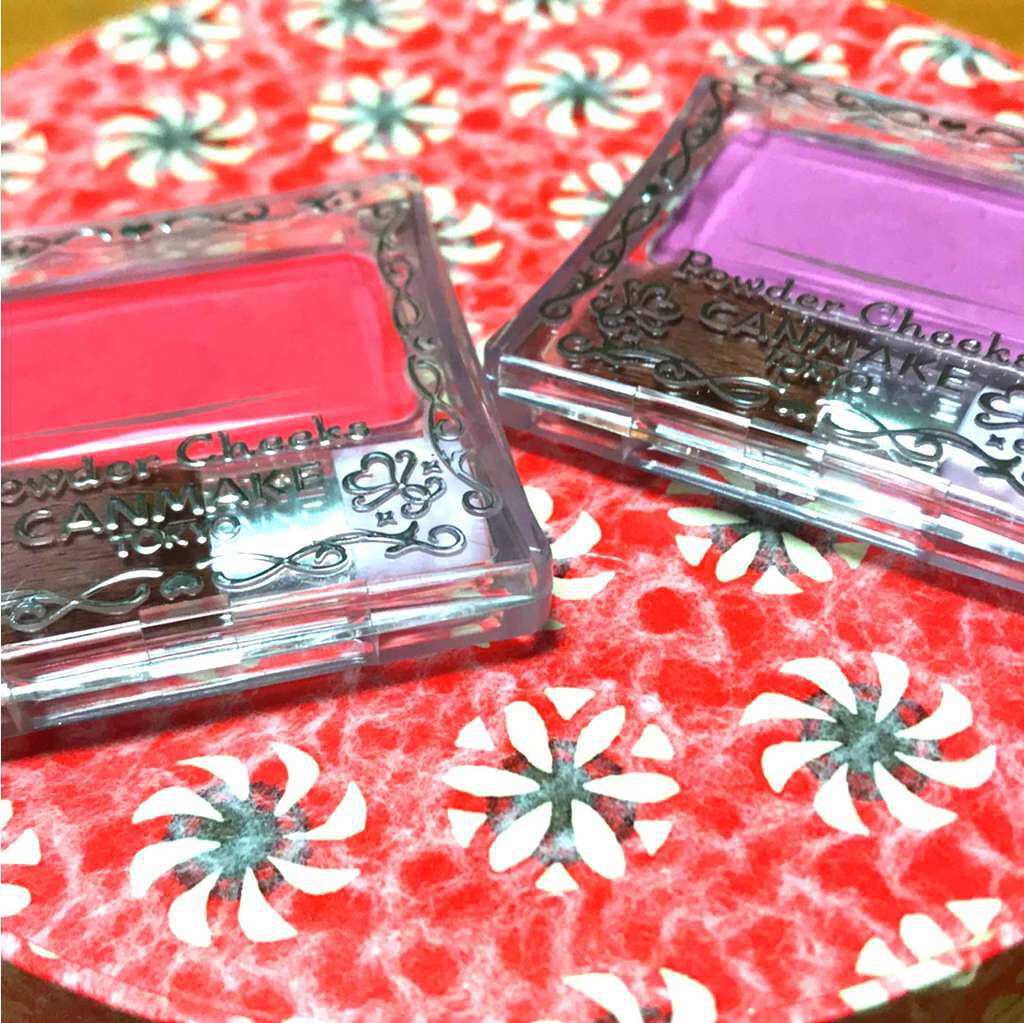 【旧品】パウダーチークス/キャンメイク/パウダーチークを使ったクチコミ(1枚目)