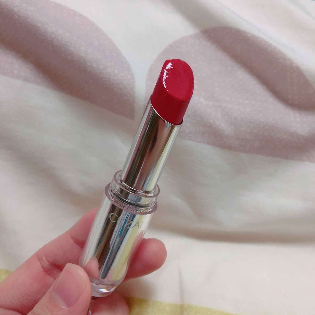 ラスティンググロスリップ/CEZANNE/口紅を使ったクチコミ(2枚目)