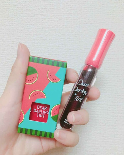 ディアダーリン ウォータージェルティント/ETUDE/リップティントを使ったクチコミ(1枚目)