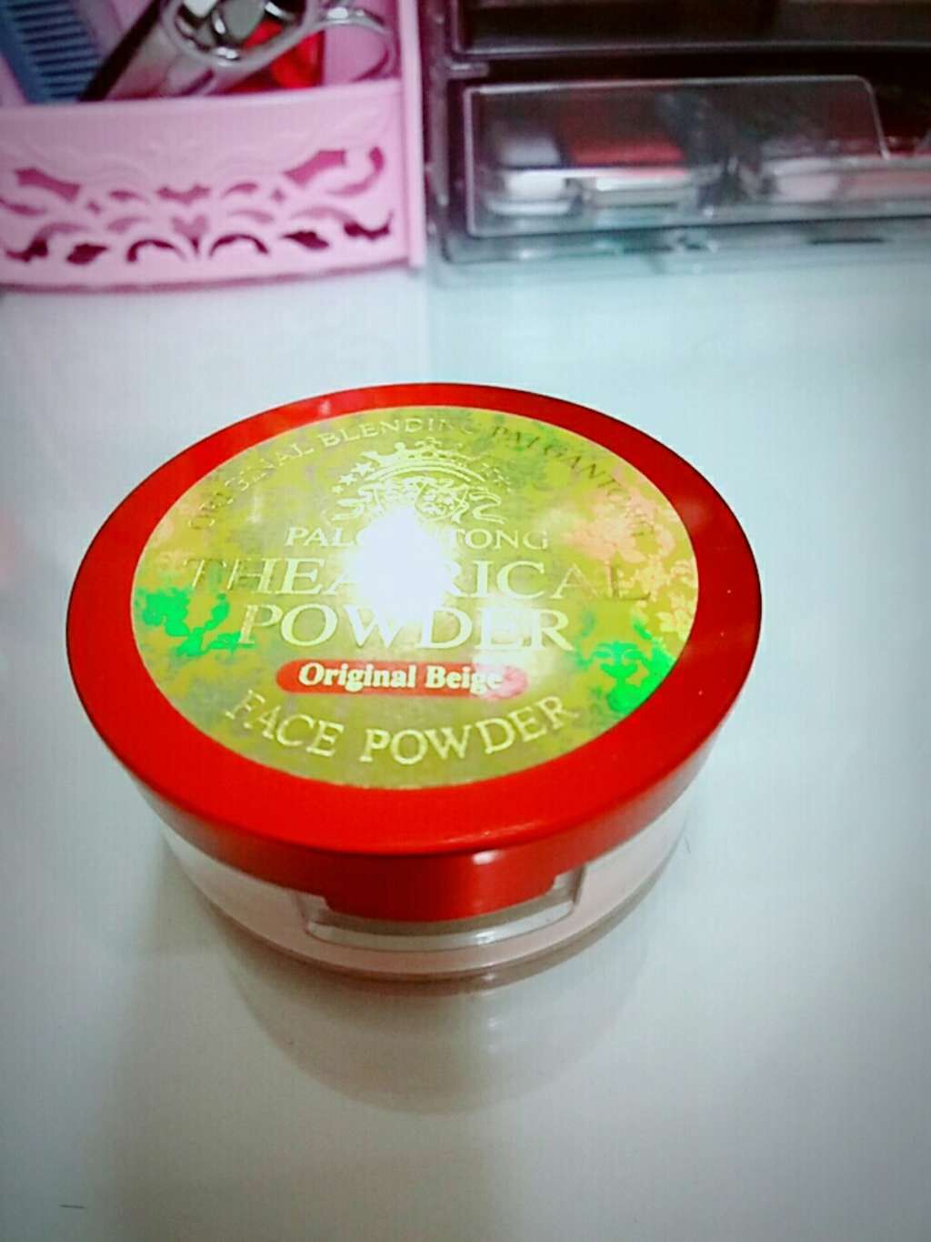 シアトリカルパウダーN/パルガントン/ルースパウダーを使ったクチコミ(1枚目)