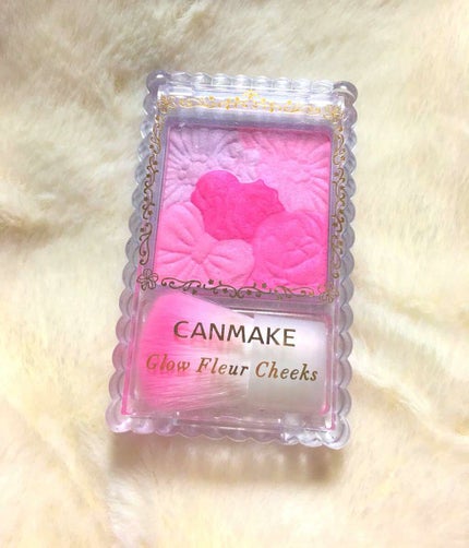 グロウフルールチークス/キャンメイク/パウダーチークを使ったクチコミ(1枚目)