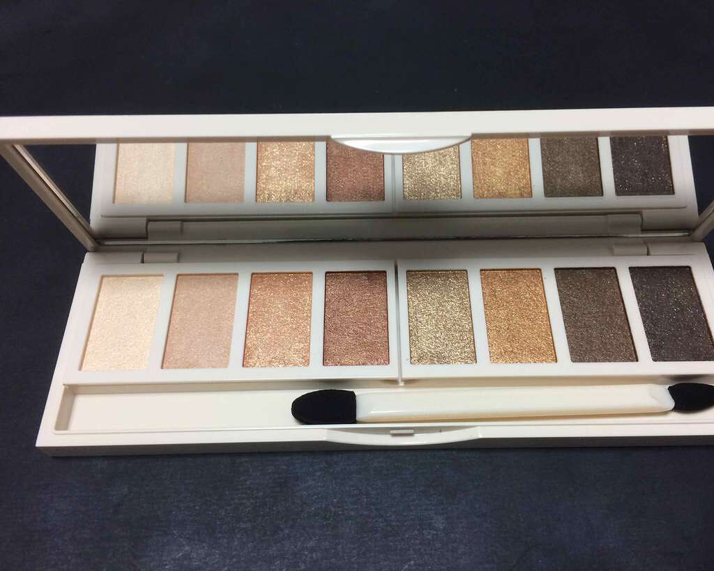 グラマラスヌード アイパレット (クリスマスコフレ 2017)/Visée/メイクアップキットを使ったクチコミ(3枚目)