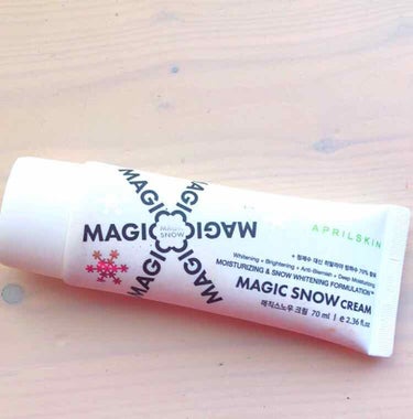 MAGIC SNOW CREAM/APRILSKIN/フェイスクリームを使ったクチコミ（1枚目）