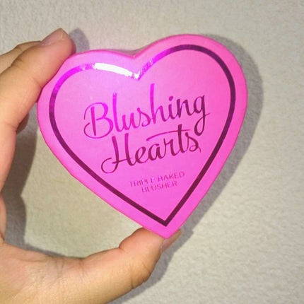 ブラッシング ハート/MAKEUP REVOLUTION/パウダーチークを使ったクチコミ(1枚目)