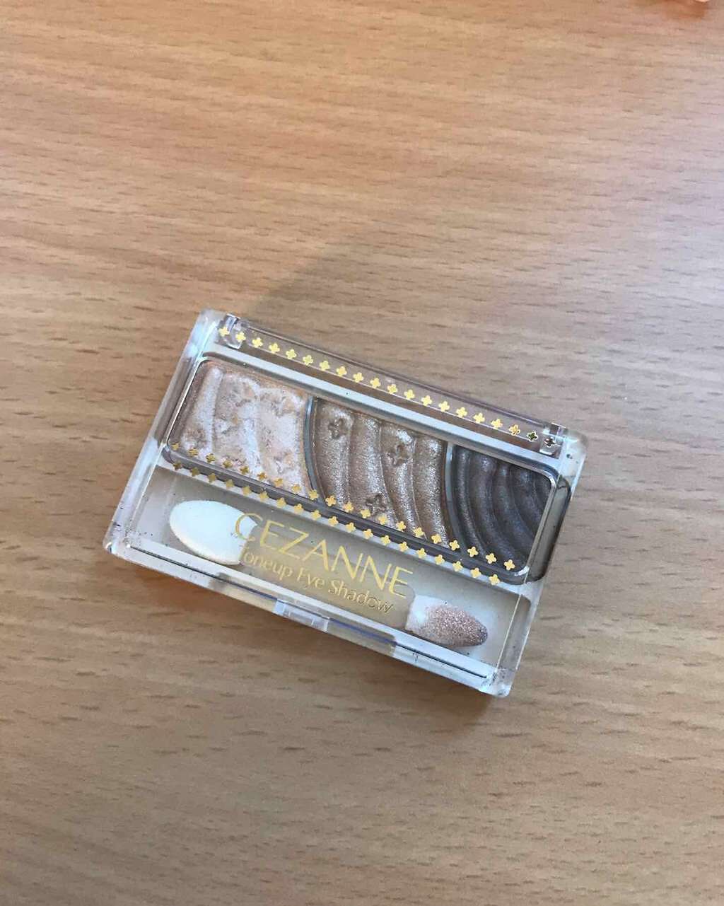 トーンアップアイシャドウ/CEZANNE/アイシャドウパレットを使ったクチコミ(1枚目)