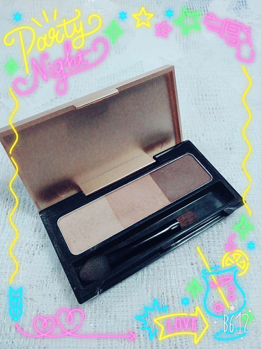 エクスクィシテ アイブローパレット/DAISO/パウダーアイブロウを使ったクチコミ(1枚目)