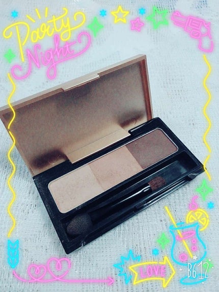 エクスクィシテ アイブローパレット/DAISO/パウダーアイブロウを使ったクチコミ(1枚目)