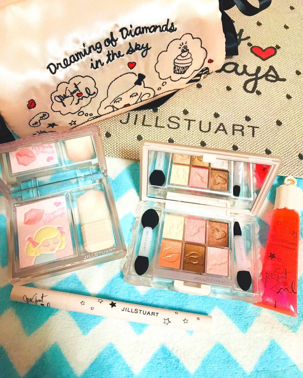 シマークチュールアイズ/JILL STUART/アイシャドウパレットを使ったクチコミ(1枚目)