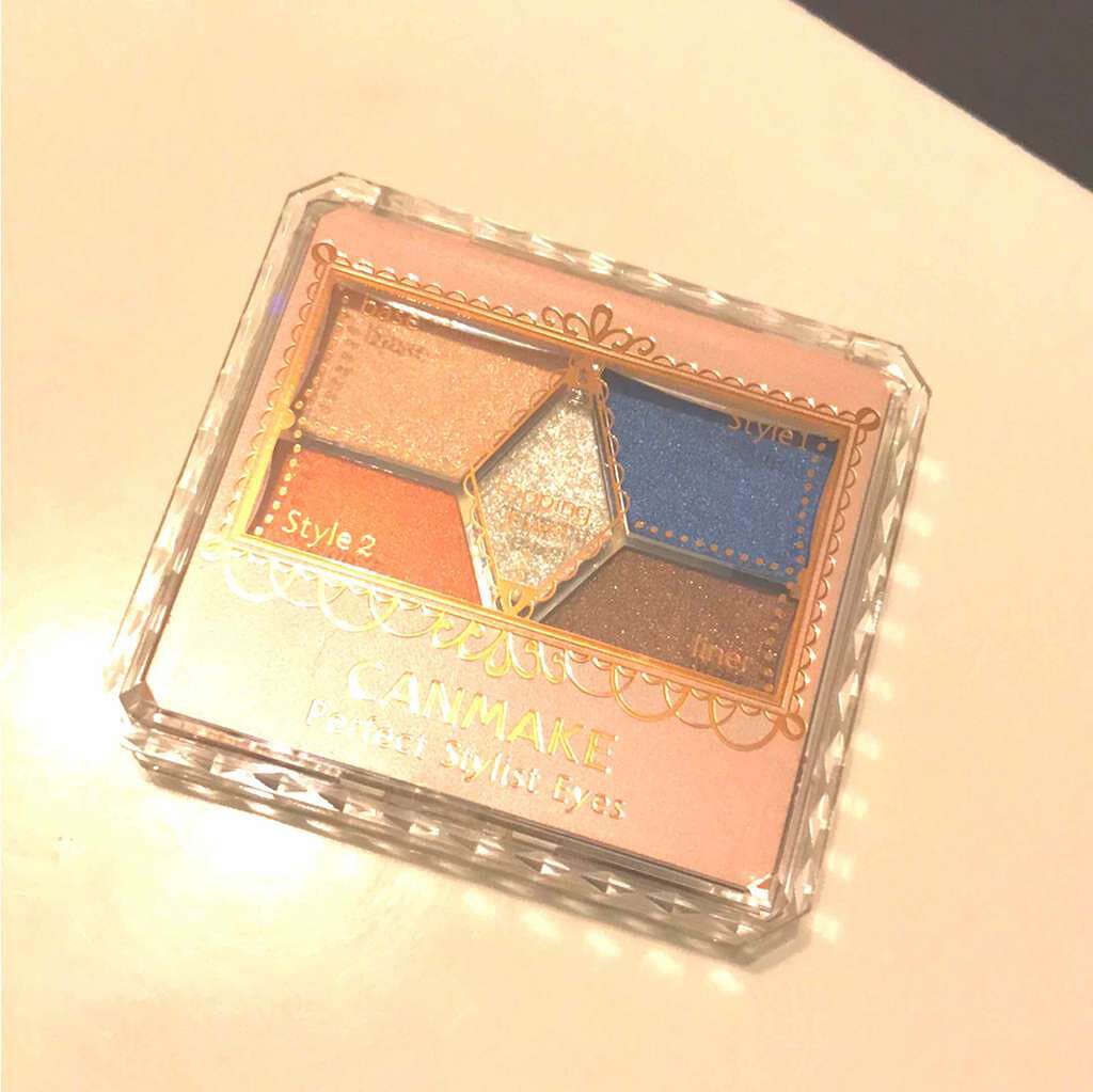 【旧品】パーフェクトスタイリストアイズ/キャンメイク/アイシャドウパレットを使ったクチコミ(1枚目)