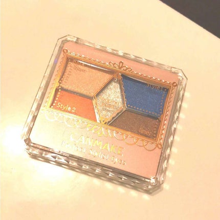 【旧品】パーフェクトスタイリストアイズ/キャンメイク/アイシャドウパレットを使ったクチコミ(1枚目)