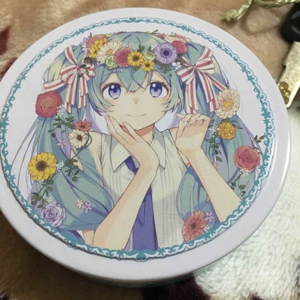 初音ミクコスメシリーズ  ルースパウダー/cosme play/ルースパウダーを使ったクチコミ(2枚目)