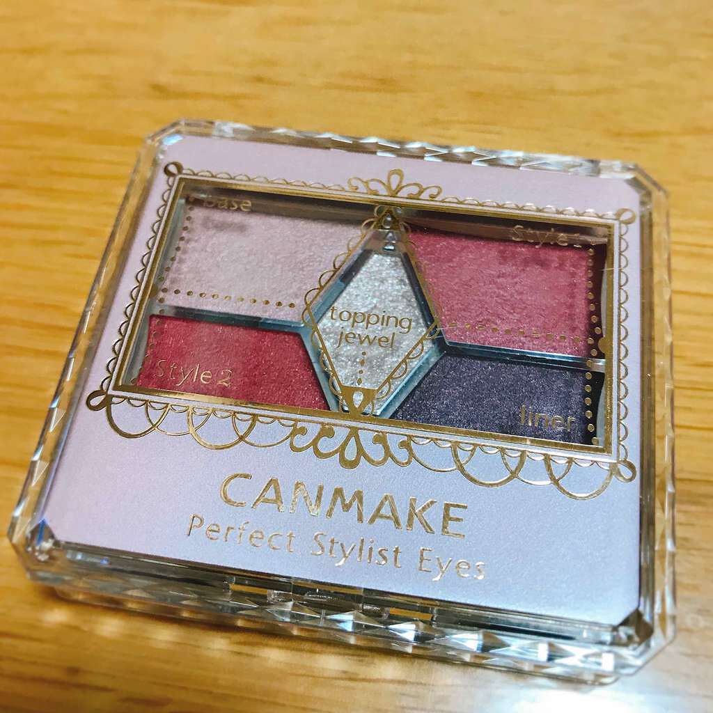 【旧品】パーフェクトスタイリストアイズ/キャンメイク/アイシャドウパレットを使ったクチコミ(1枚目)