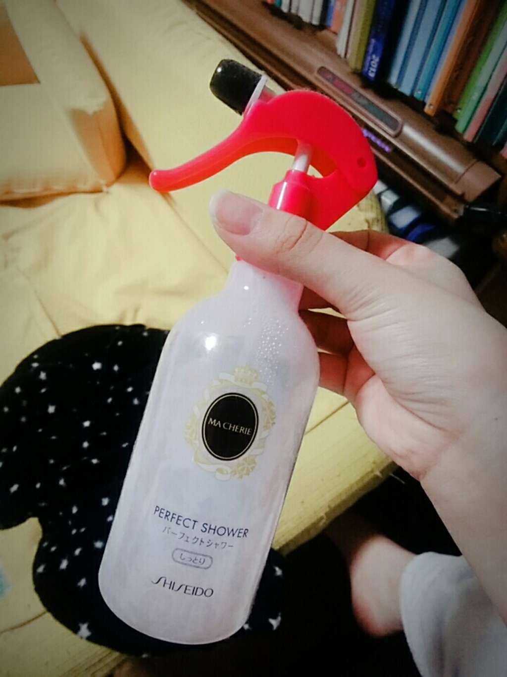 パーフェクトシャワー(しっとり) EX/MACHERIE/プレスタイリング・寝ぐせ直しを使ったクチコミ（1枚目）
